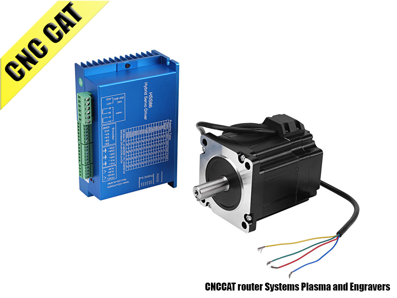 Hybrid Servo-Stepper Motor & Drive Nema34 12.0Nm Closed Loop